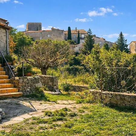 Maison A Balazuc, Terrasse Avec Vue Sur L'ardeche *