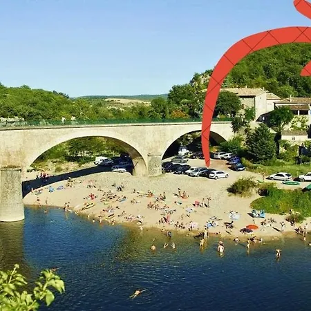 Maison A Balazuc, Terrasse Avec Vue Sur L'ardeche Vakantiehuis